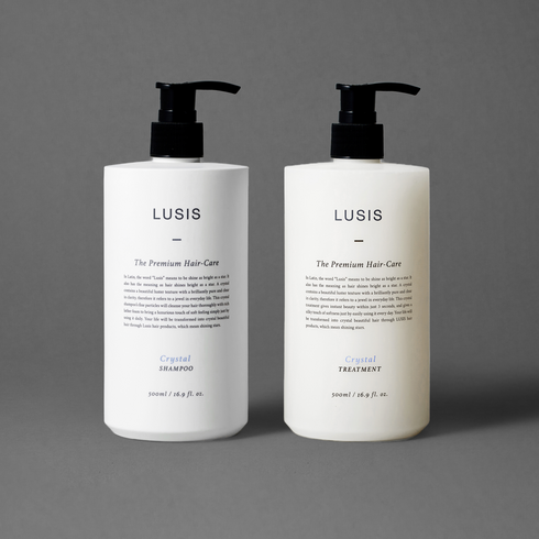 크리스탈트리트먼트500ml - 루시스 크리스탈 샴푸 500ml + 크리스탈 트리트먼트 500ml., 단품