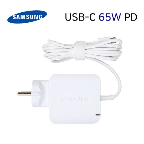 a18-065n3a - 삼성 BA44-00361A W18-065N3A PD-65AWN3K BA44-00361B A65PD_TPN USB-C 65W 호환 노트북 정품 어댑터 충전기 케이블, 1개