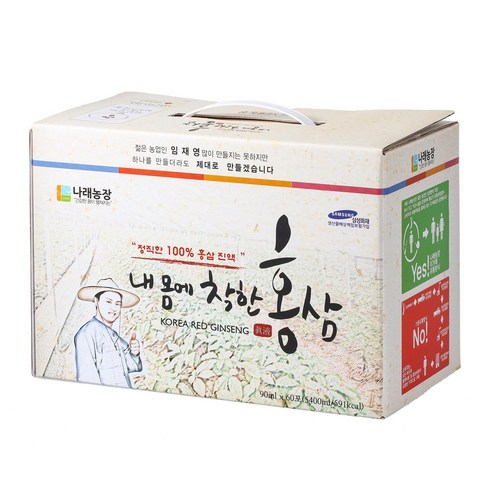 [산지직송] 내몸에 착한 홍삼액, 5400ml, 1개