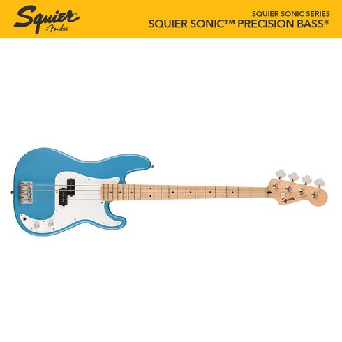 [SQUIER] 스콰이어 베이스 기타 프레시전 베이스 / SQUIER SONIC PRECISION BASS CALIFORNIA BLUE [SQEB-162-CAB]