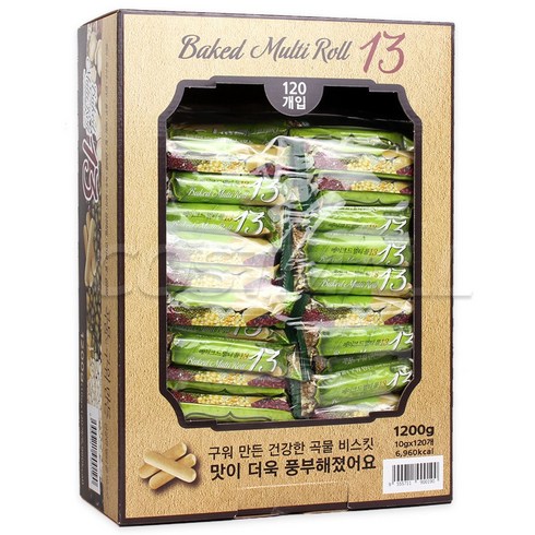 코스트코 베이크드 멀티롤 13 1200g (120개) 곡물간식, 1.2kg, 1개