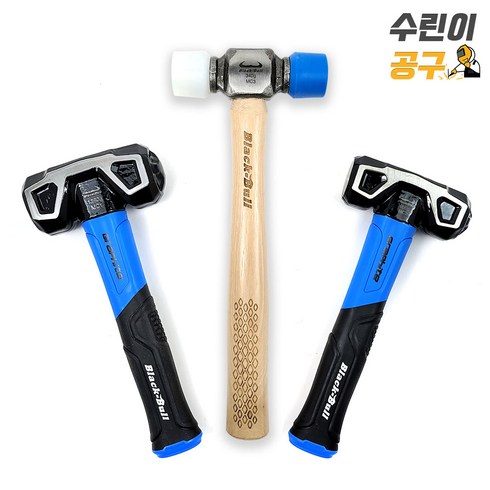 블랙불 파괴 무진동 고무 양면 우레탄 망치 철거 인테리어 오함마, MC2(중형), 1개