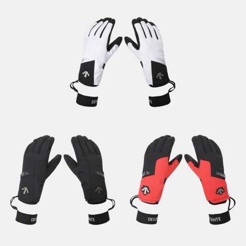 2023년 가성비 최고 데상트 스키장갑 - [데상트(본사)] 스키 패브릭 장갑 SO423SGLN1, 컬러:WHT0_WHITE / 사이즈:L