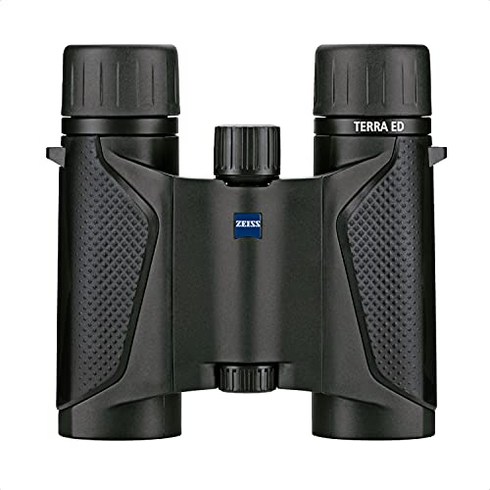 ZEISS 쌍안경 Terra ED Pocket 10x25 다해 프리즘식 10배 25구경 ED 렌즈 터프&컴팩트 완전 방수 Black 653962