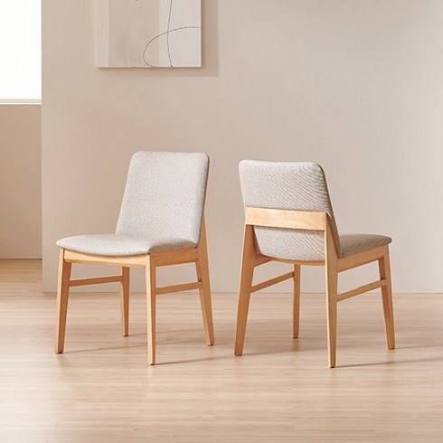 [삼익가구]어썸 원목 의자(1EA), 오트밀+내추럴