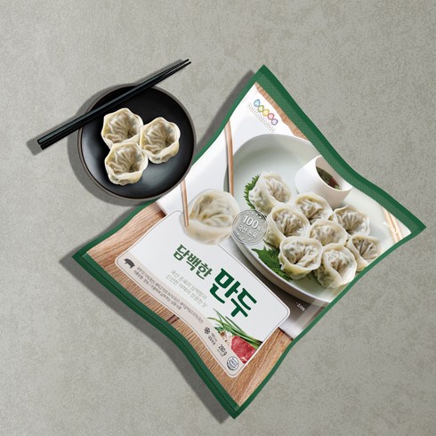 [한만두] 담백한 만두 280g, 10개