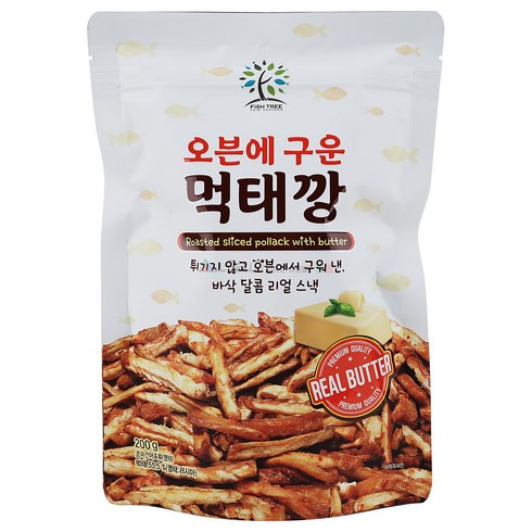 피쉬트리 오븐에 구운 먹태깡, 200g, 1개