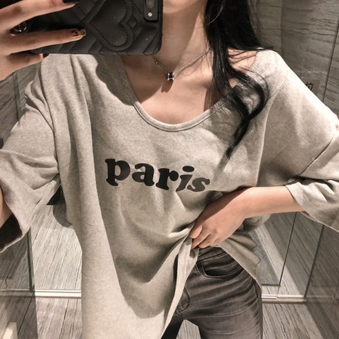 로지 서브 여성 반팔티셔츠 2P