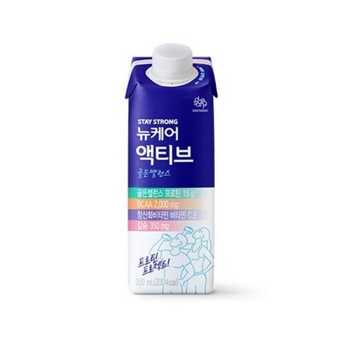 뉴케어 액티브 골든밸런스 단백질음료, 200ml, 24개