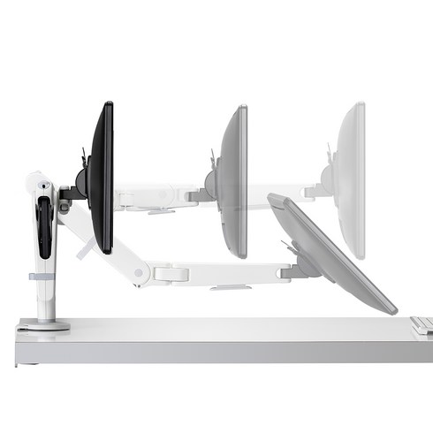 [국내정식수입품] 허먼밀러 공식딜러/ CBS 올린 모니터암 싱글/ HermanMiller CBS Ollin Monitor Arm, Black, 1개