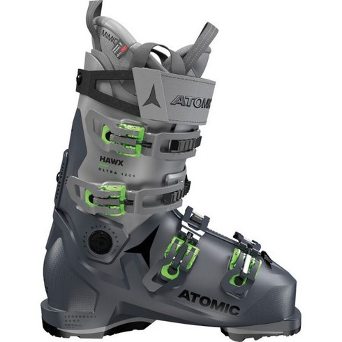 Atomic 아토믹스키신발 Hawx Ultra 120 S Ski Boot 2023, Grey Blue, 28.5, 그레이 블루/무연탄/그린