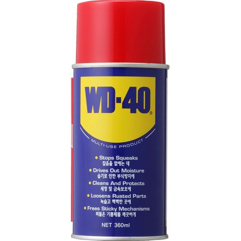 WD-40 방청 윤활제 360ml, 10개