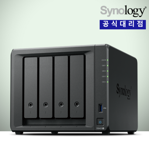 ds423 - 시놀로지 DS423+ 4베이 (하드미포함) Synology NAS 정품 판매점
