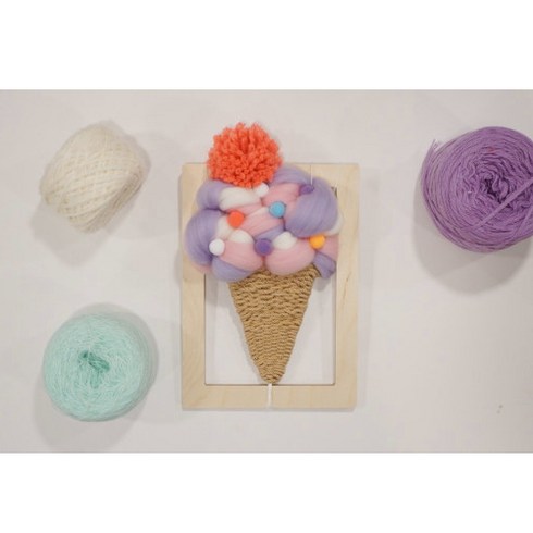 위빙클래스 - [클래스] 아이스크림 위빙 icecream weaving