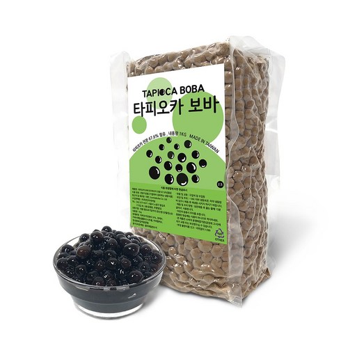 타피오카펄 - 대만 타피오카펄 보바 2.5 버블티 펄 1kg, 1개입, 1개