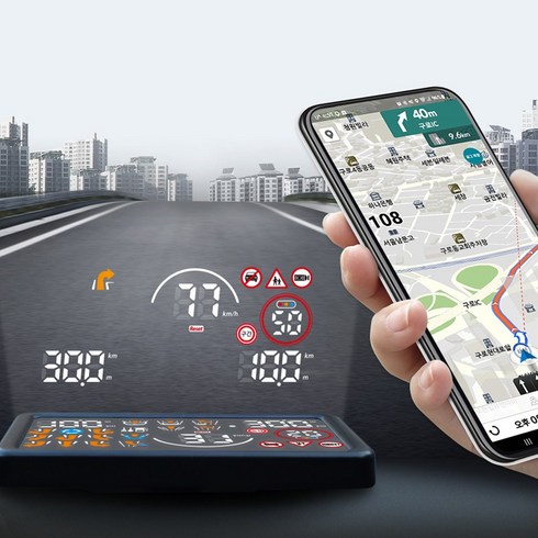 말로하는아리아 허드큐 HUD Q 헤드업 디스플레이, 말로하는 아리아 HUD Q, 1개