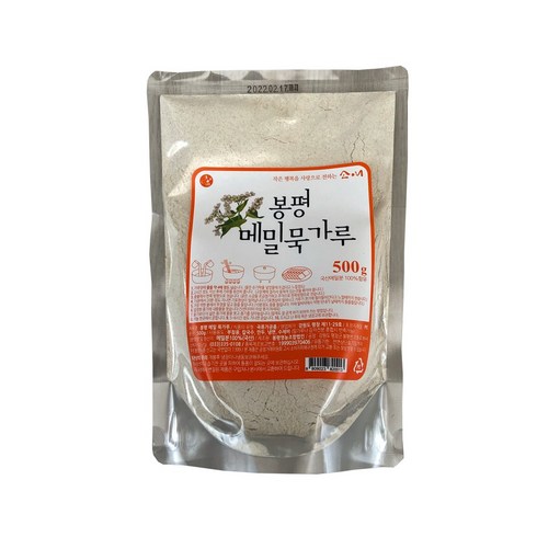 소애 첨가물없는 봉평메밀묵가루 500g 1개, 3개