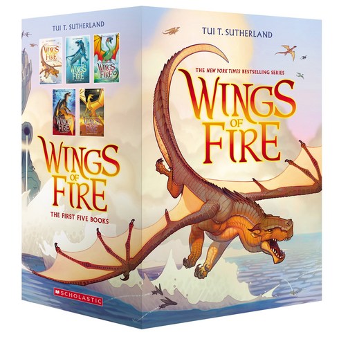 Wings of Fire #1-5 Books Boxed Set