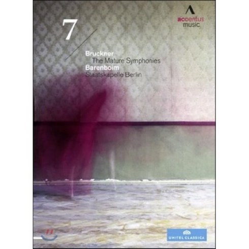 [Blu-ray] Daniel Barenboim 브루크너 : 교향곡 7번 (Bruckner: The Mature Symphonies - Symphony No. 7)