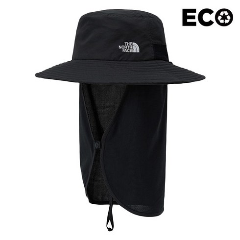 2023년 가성비 최고 노스페이스모자 - [노스페이스] ECO LIGHT SHIELD HAT NE3HP16A_BLK