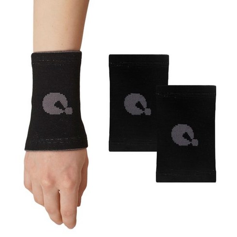 뉴니끄 임산부 밸런스 손목보호대 일반형 블랙 2p, 손목(일반)_블랙_2p