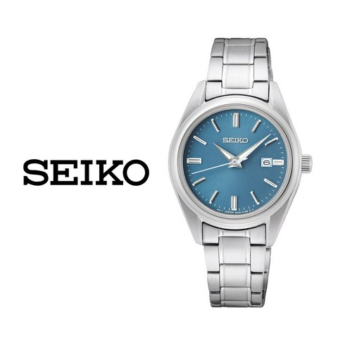 세이코여성시계 - 세이코 SEIKO 여성 터키 블루 메탈 시계 SUR531P1