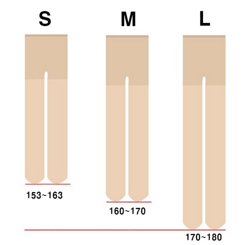 20d 팬티스타킹 키큰 작은 프리 S M L 3사이즈