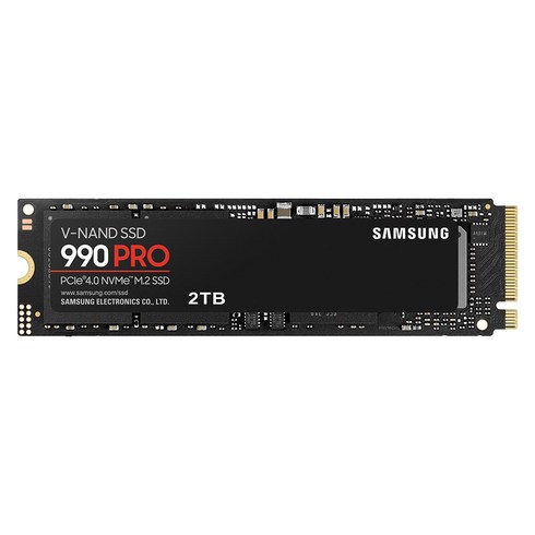 삼성990pro2tb - 삼성전자 삼성 990 PRO M.2 NVMe MZ-V9P2T0BW, 삼성 SSD, 2TB