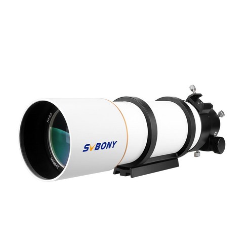 SVBONY SV48P 천체 망원경 90mm 경통 OTA 굴절 망원경 F5.5 초점 거리 500mm FMC RAP 배속 포커서 360°회전 각도 천체 관측용