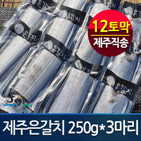 제주은갈치16토막삼치살250g4팩(총1kg - [제주직송 정품] 제주은갈치250gx3마리(총12토막) 프리미엄 갈치, 1개