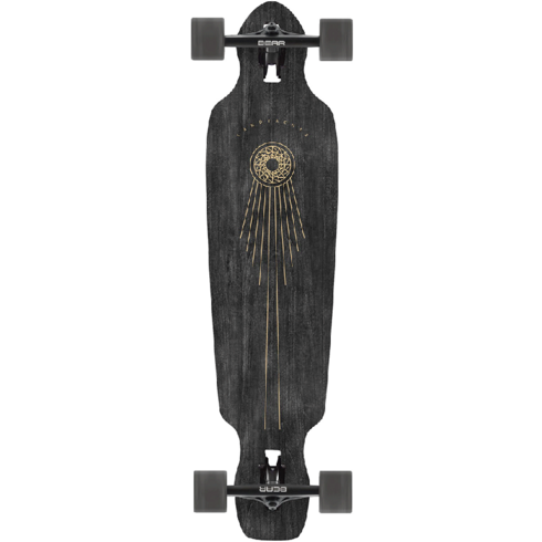 Landycahtz 랜디야츠 롱보드 크루져보드 Battle Axe Black Space Rock Complete 배틀액스 블랙 스페이스 락 컴플릿