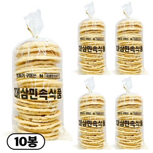 누룽지 뻥튀기, 170g, 10개