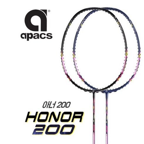 아펙스라켓 - APACS 아펙스 아너 200 신소재 카본 배드민턴라켓, 단품