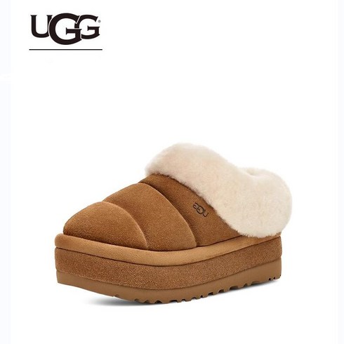 UGG 어그 23FW 여성 양모 쉬어링 슬립온 타즐리타 (1663303511) 카멜