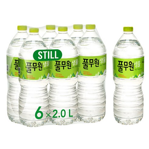 풀무원샘물 생수, 2L, 48개