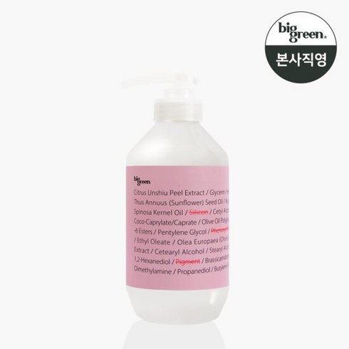 임산부린스 - 빅그린 임산부 헤어 트리트먼트 500ml, 1개