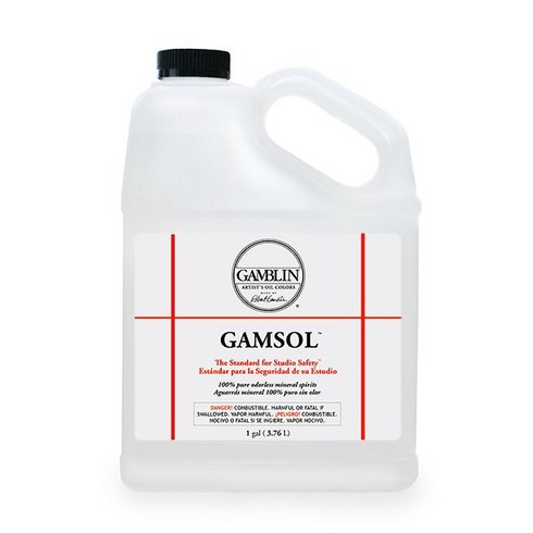 갬솔 - [갬블린] 갬솔 GAMSOL OMS 미네랄스피릿 유화용, 3760ml, 1개