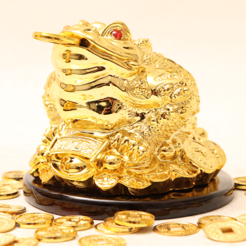 금두꺼비 - 제이엔하우스 황금 삼족 두꺼비 대형