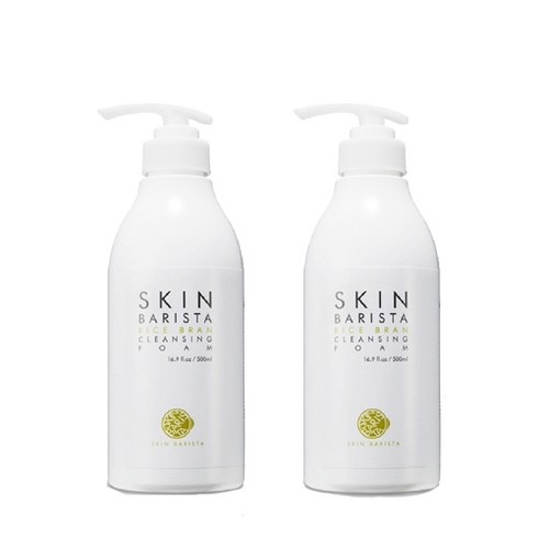 피움 쌀겨 클렌징 폼 (순한 저자극폼), 500ml, 2개