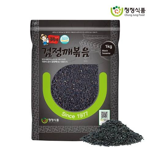 꽤곰 - 볶음참깨 검정깨볶음 1Kg, 1개