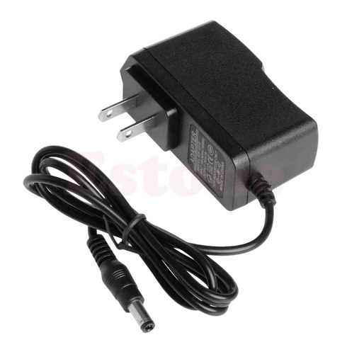 경량 전기 장치 충전기 AC 100V-240V에서 DC 3V 1A 출력 전원 어댑터, 검은색, 01 Black