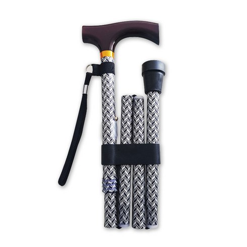 홈케어 접이식 패션 지팡이, 1개, 07 심플격자무늬