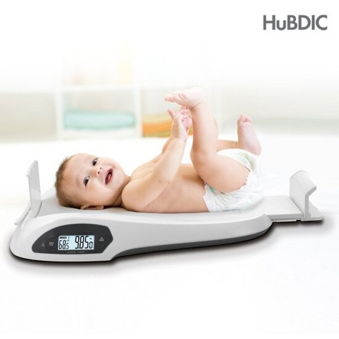 휴비딕 디지털 유아용체중계 HUS-315B - 신장측정가능