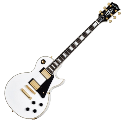 에피폰레스폴 - Epiphone 에피폰 Les Paul Custom Alpine White Inspired by Gibson ECLPCAWGH1 에피폰 레스폴, 1개