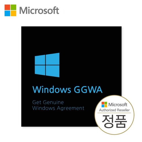 [마이크로소프트] Windows 11 Pro GGWA 영구 라이선스 (기업용/윈도우11프로 정품/하위버전 사용가능)