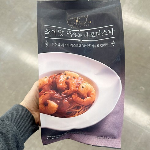 쵸이닷 - 쵸이닷 새우 토마토 파스타 377g x 1개 아이스박스포장