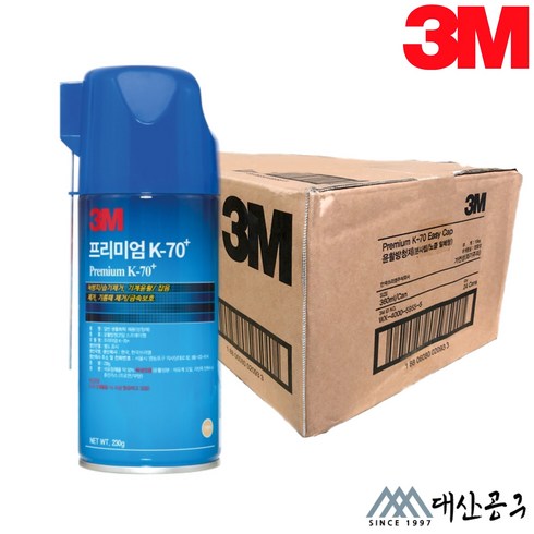 3M 프리미엄 K-70+ 윤활방청제 230g 1박스(24개)