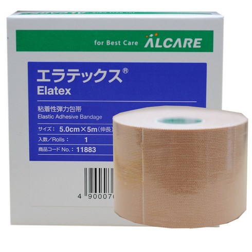 알케어 Alcare 근육테이프 엘라텍스 10cm x 5m, 1개