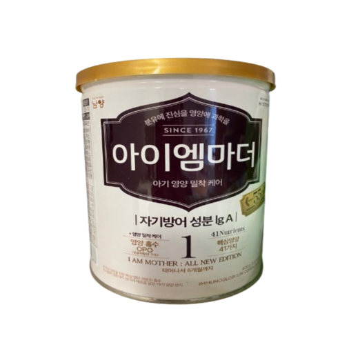 아이엠마더 분유 1단계, 4개, 400g