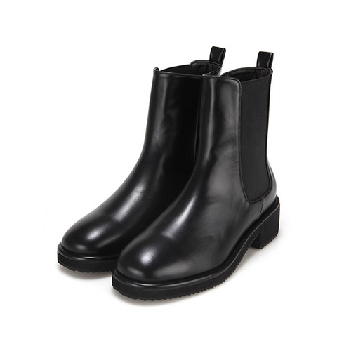 바바라 세븐플로어 청키 몰드 첼시부츠 4cm SFE846BK